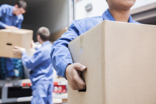 Moving boxes and furniture handled by a Catford removal company