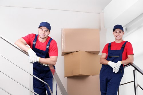 Removal van and moving team serving homes in Catford