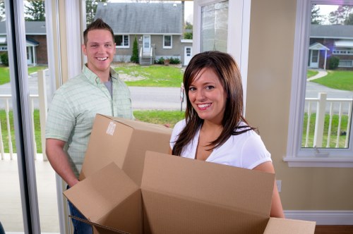Moving team handling a house removal with clear pricing