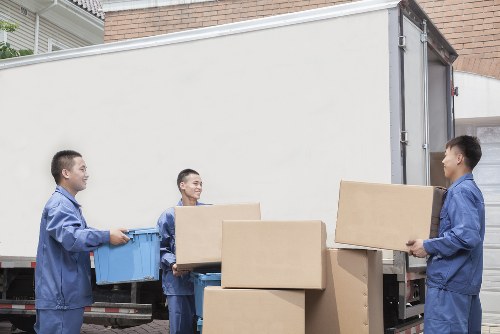 Household removal service handling flat access and stairs in Catford