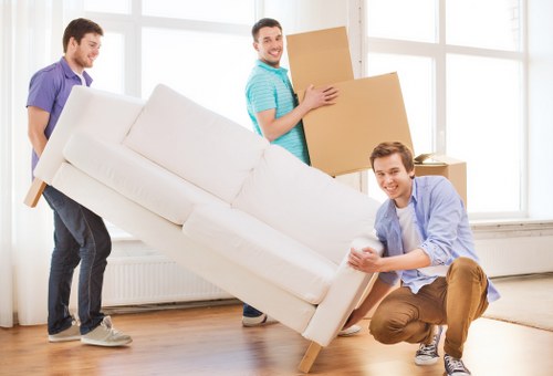 Office removal team planning a business move in Catford