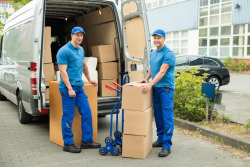 Office relocation support from a removal company in Catford